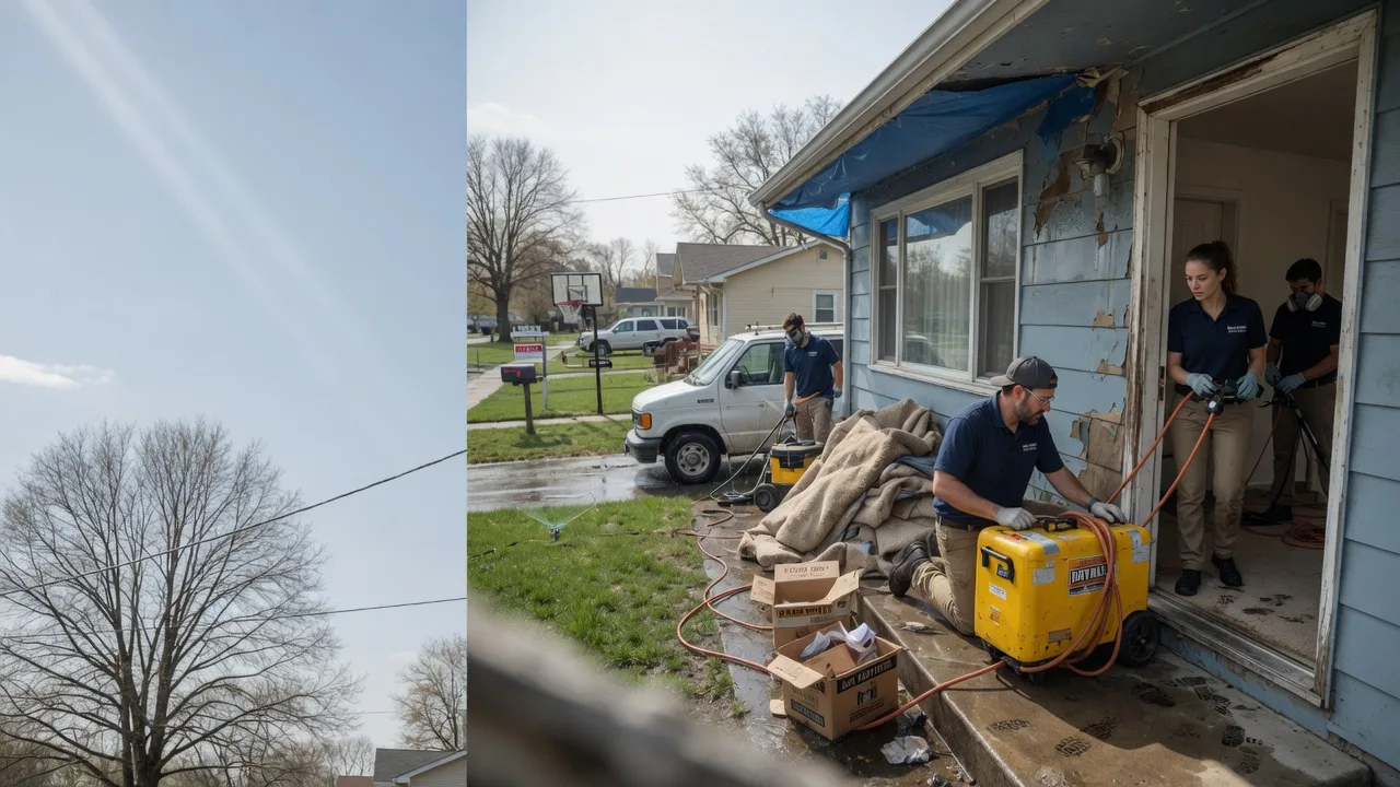 Basement Flood Cleanup in Midwest City, OK near me